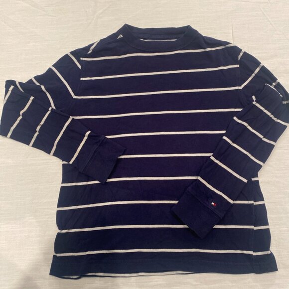 Boys Childrens Place Red Plaid Button Up Long Sleeve Shirt in Size L 10/12 - Picture 1 of 3